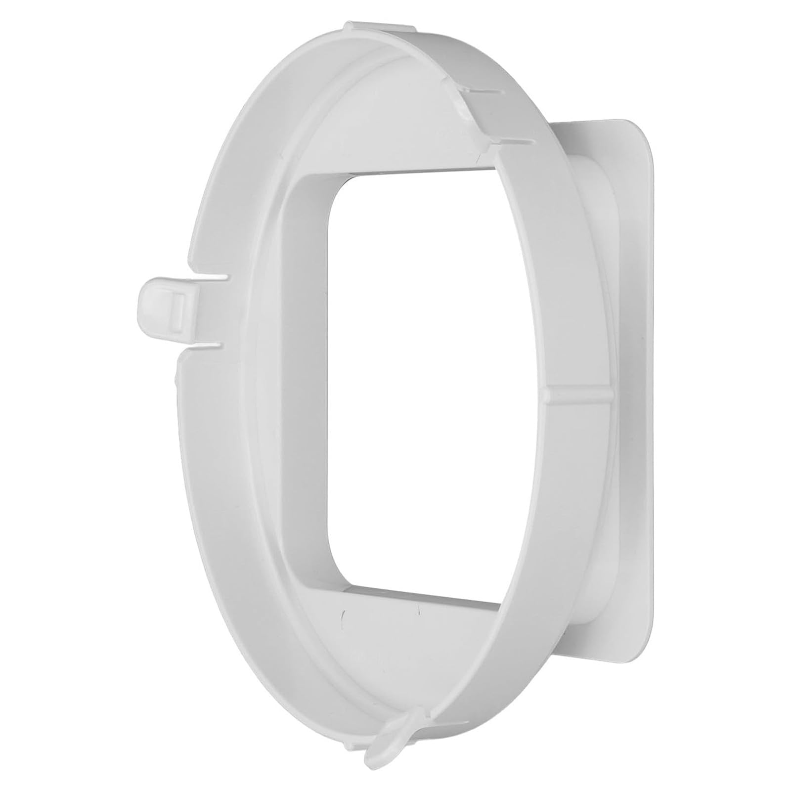 Portable Replacement Air Conditioning Body Exhaust Duct Adapter Square Connector ABS Ventilation Tube Adapter Coupler Air Conditioners Exhaust Hose Connector