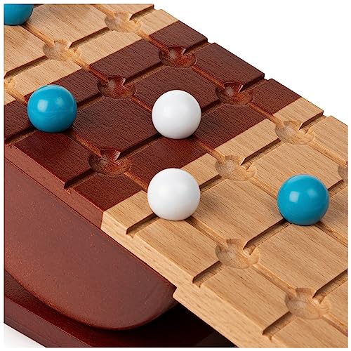 Rock Me Archimedes, Balancing Strategy Puzzle Marbles Family Board Game Retro STEM Learning Educational Toy, for Adults and Kids Ages 8 and up by Marbles - Image 4