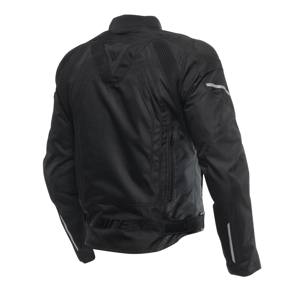 Dainese - Avro 5 Tex Jacket, Chaqueta de Moto de Tela con Protectores de Hombros