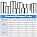 ELECTRAPICK Aluminum Flashing Roll,10in x 10ft Metal Roof Panels,32 Gauge (0.0078