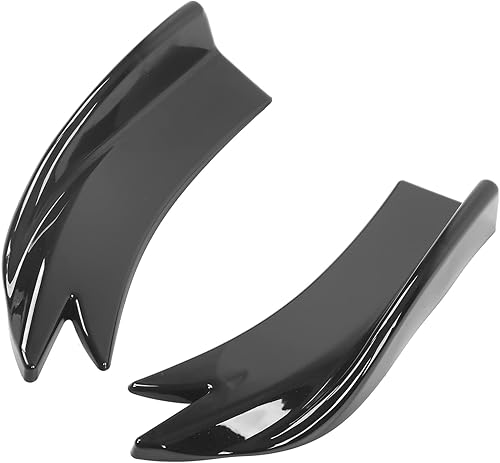 Miniatura 9 de Fydun 1 par de alerones de parachoques trasero universal para automóvil parachoques trasero difusor de labios alerón trasero protector de arañazos