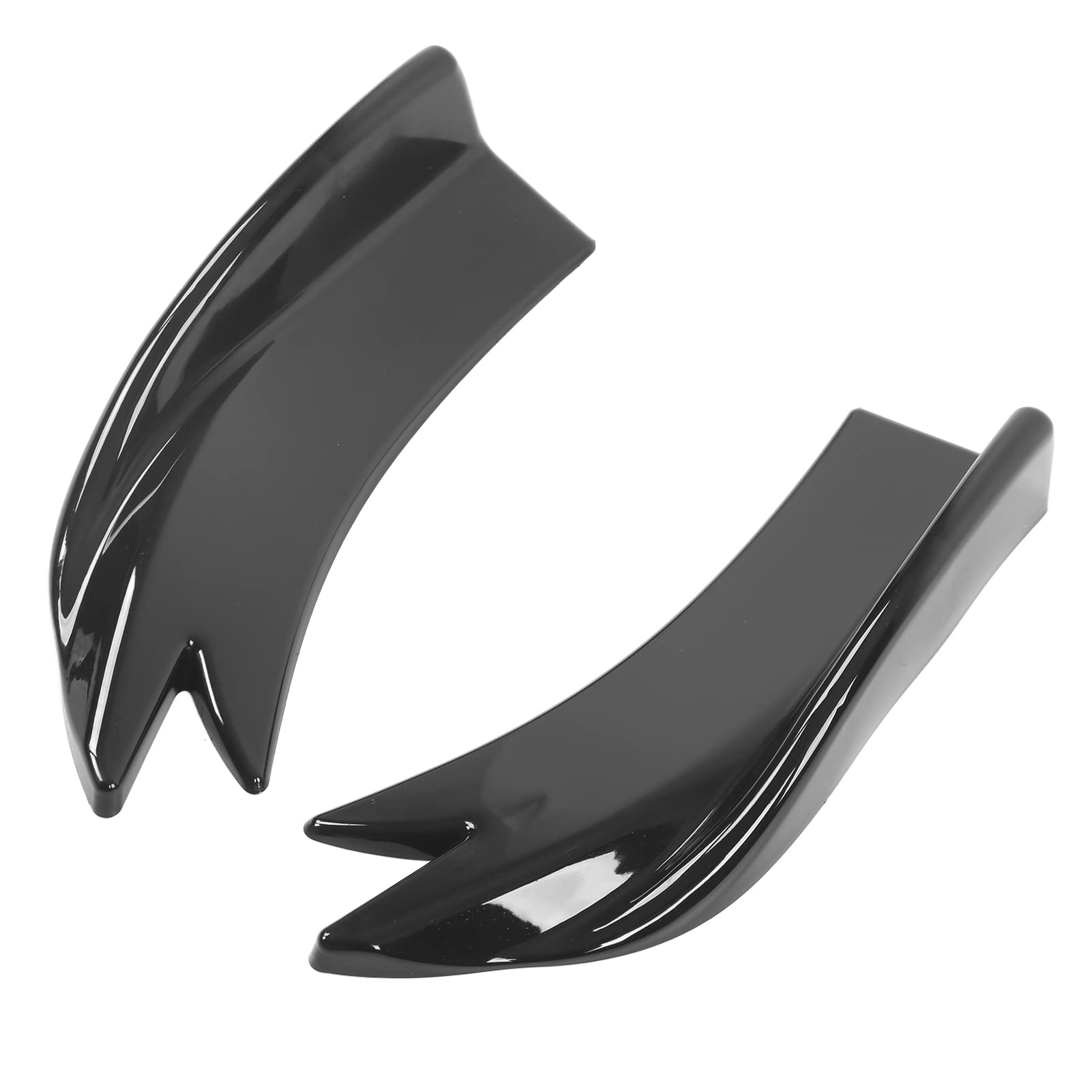 Fydun 1 Paire Aileron de Pare-Chocs Arrière Universel Spoiler de Séparateur de Diffuseur de Lèvre de Pare-Chocs Arrière D'automobile Protecteur Anti-Rayures à Lèvre Arrière