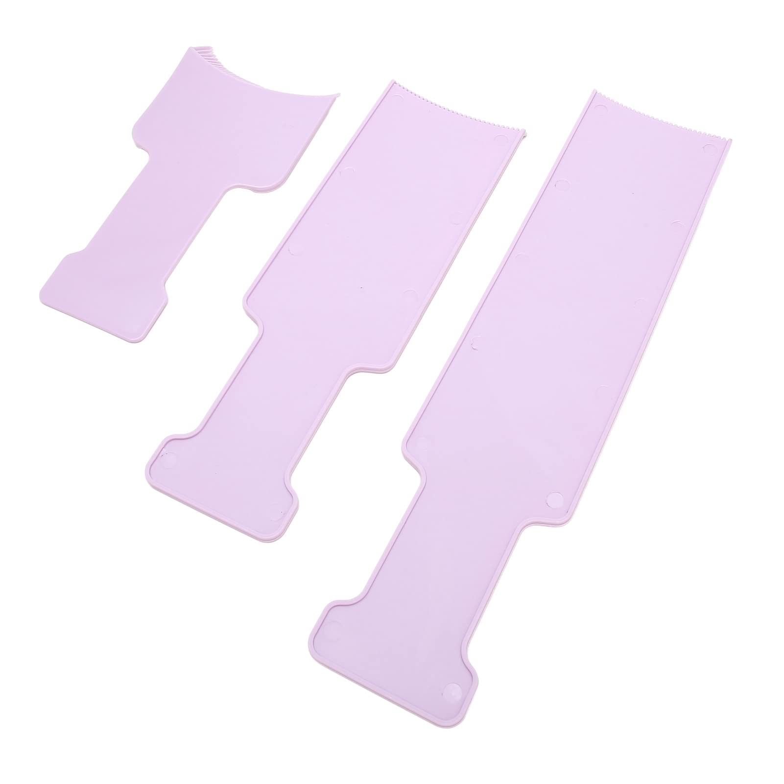 Balayage Board, Set di Strumenti per Evidenziare la Colorazione dei Capelli 3 Pezzi Balayage Highlighting Board per Barbiere Dye Paddle Set per Evidenziazione dei Capelli per