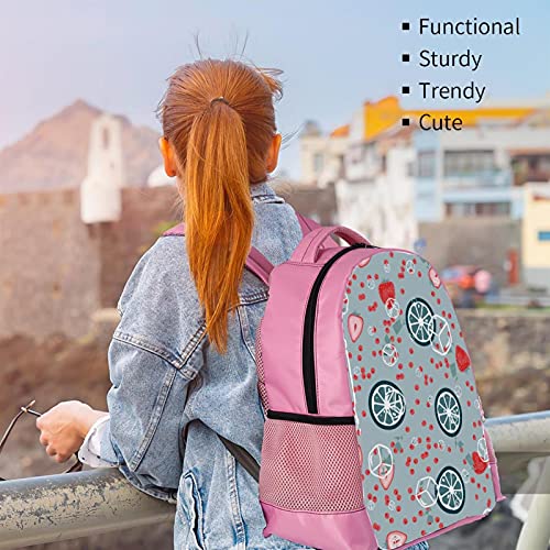 Sac à dos d'école à rayures bleues et blanches pour garçon - 6
