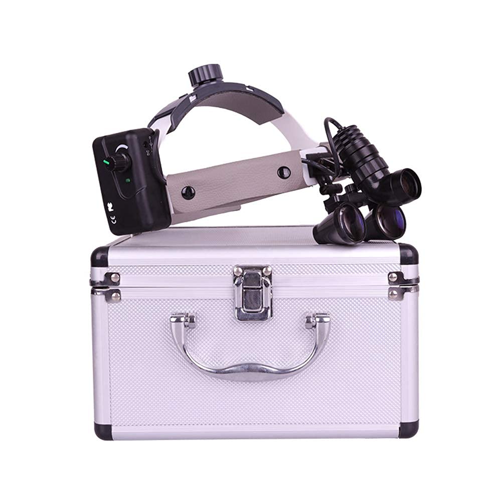 Bonew 3.5X Loupes Head Lamp With Filter Clip-On Type Carry Type Alum - View #4