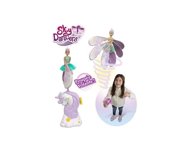 Foto 2 de 2 de Lansay - Sky Dancers Magic Mia - Hada Voladora 18 Cm - Desde 6 Años