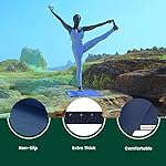 Jade Fusion Yoga Mat, Luxurious Comfort & Sturdy Workout Mats for Home Gym, 68" and 74" Yoga Mat Thick, Non-Slip Workout Mat with Extra Strong Grip, US Made Yoga Mats - Image 5