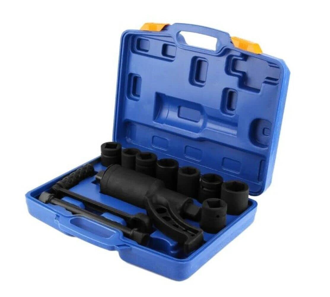 topolenashop MOLTIPLICATORE di Forza Chiave SVITA BULLONI Ruote Camion TRATTORI con 7 BUSSOLE