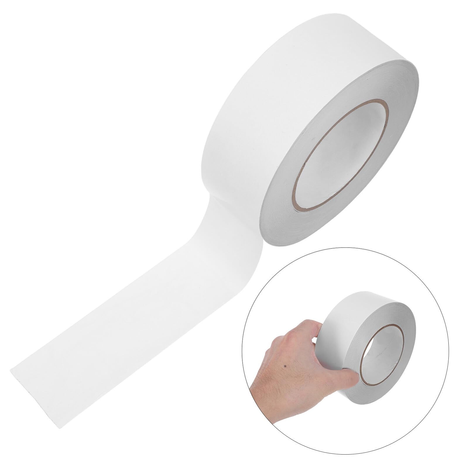Doppelseitiges Transparentes Klebeband 5cm X 50m Extra Stark und Ablösbar Dünnes Bastelklebeband für Fotos Poster und Heimgebrauch Rückstandsfrei Entfernbar