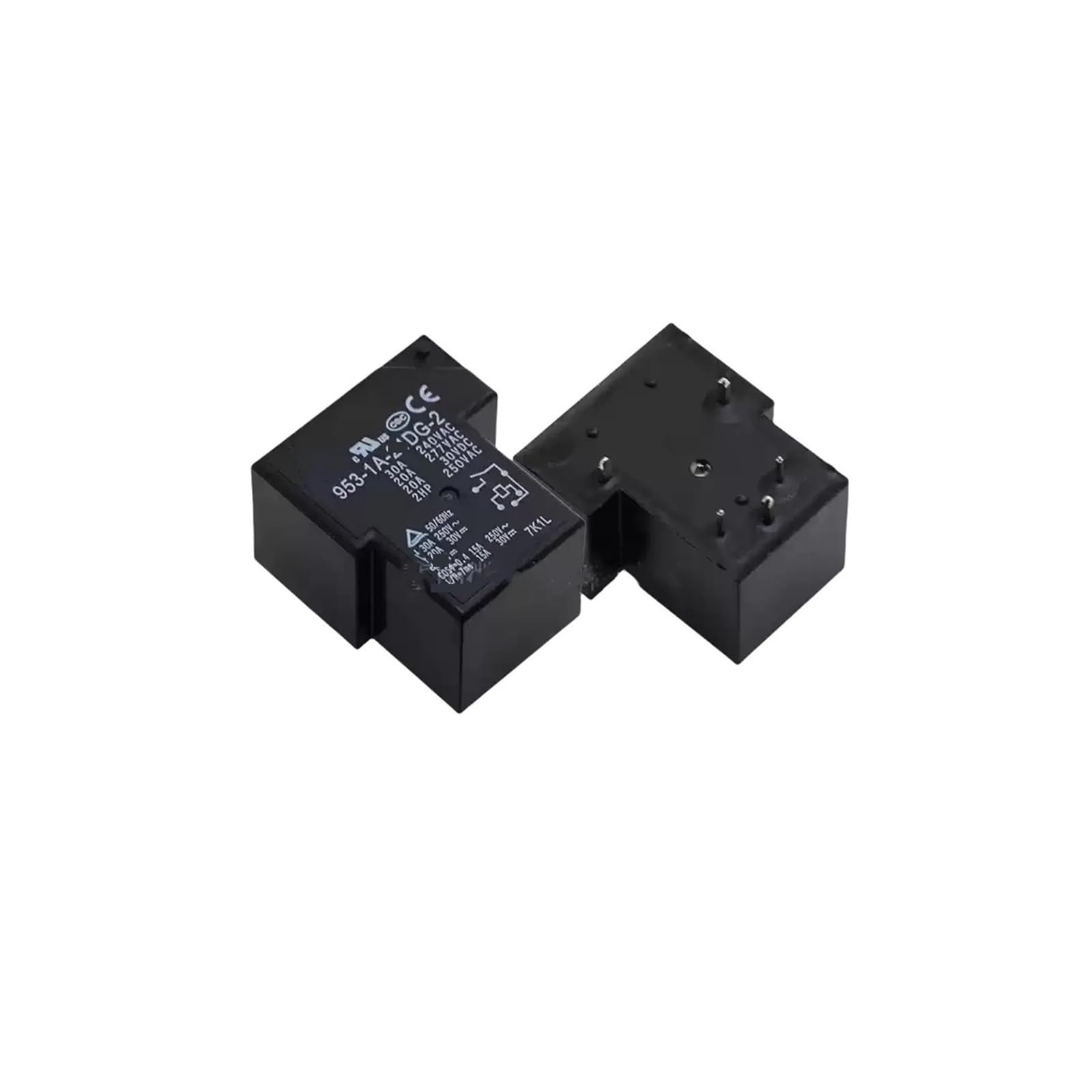 PKNVKZIDK 5PCS 953-1A-12DG-2 12VDC 5PIN RELAY 30A