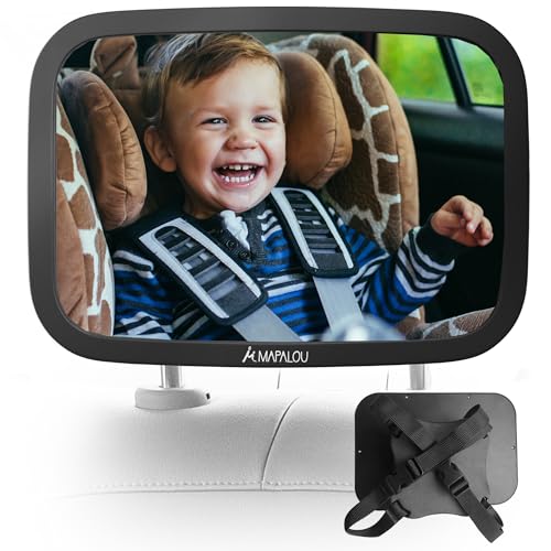 Autospiegel Baby Rücksitz - Rücksitzspiegel für Babys/Kinder Auto...