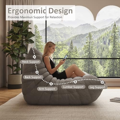 Image of Modular Sectional Sofa Couches L-Shape Couch 3 Seat Modular Sofa Memory Foam Sectional Couches for Living Room, (Gray, 3-Seater)