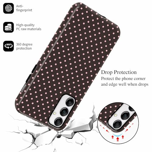 Coque Samsung Galaxy A14 5G évite les rayures avec son design à pois - 5