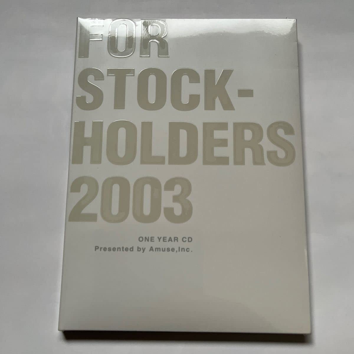 アミューズ株主優待FOR STOCK-HOLDERS 2003福山雅治非売品CD Amazon.co.jp: アミューズ株主優待 ONE YEAR CD 2003 福山雅治 : おもちゃ