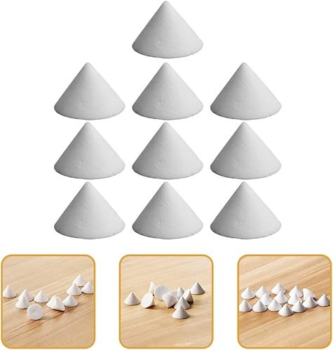 Miniatura 5 de ADOCARN 10 herramientas de almohadilla, herramienta blanca que apoya las uñas refractarias, resistentes al fuego, accesorios de horno de