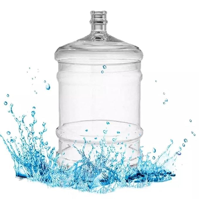 Image of Water Dispenser Bottle 20 Litre Pack of 2 I for Home, Kitchen, Office & Shop I Plastic Refillable Can I Heavy Material I Water Can I BPA Free