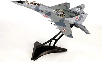 Mig-29 Fulcrum - Polish Air Force - with Display Stand - 172 Scale Diecast Model