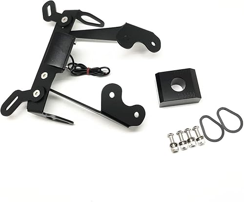 Miniatura 9 de Eliminador de guardabarros MT-09 compatible con MT09 / FZ09 2017-2020, montaje de placa de matrícula de luz trasera