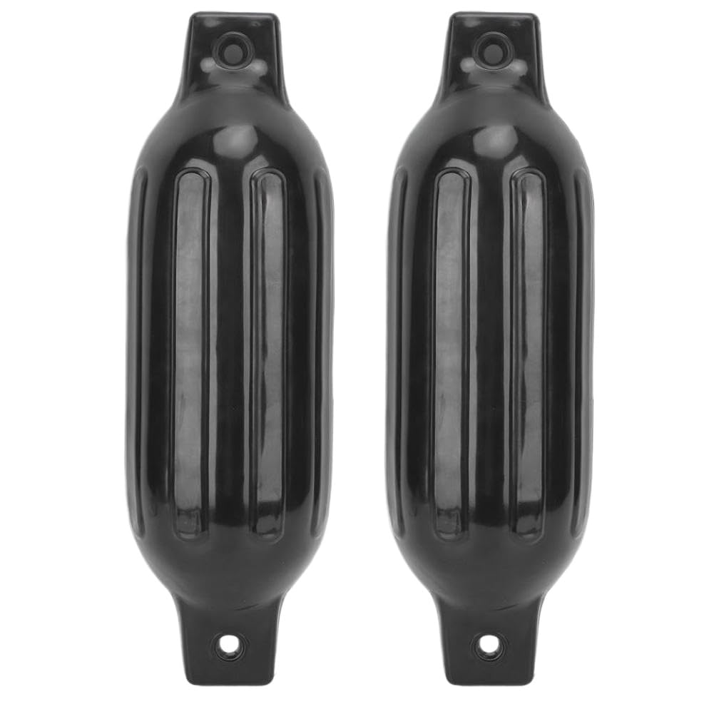 Parabordi per Barche da 2 Pezzi Twin Eyes e paraurti parafango Ovale da 5,5 x 20 Pollici Compatibile con Yacht Accessori marini Pneumatici per Barche da Pesca