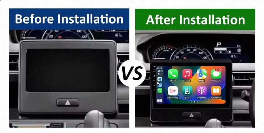Carplay para Suzuki Wagon R 2010-2018 con Android Auto Autoradio Portátil GPS Pantalla 4 Nuclear 2