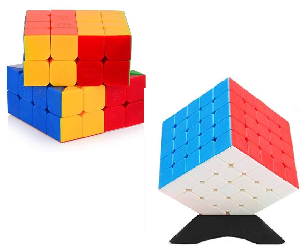 Toy arena High Speed Qizheng S 5x5 and QIYI QUIAN S 4x4x4 Smooth Stickerless Brainstorming Magic Puzzle Cube -Anti Stress for Adults and Kids (5X5 & 4X4 Cube) (B0859LW7DG) Amazon Price History, Amazon Price Tracker
