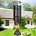 ASTARIN Windchimes in Memory of a Loved (30 inch) Chimes for Outdoors Clearance with 5 Aluminum Tuned Black Tubes, Memorial Wind Chimes Bereavement Gift Decoration for Home, Garden,Patio,Backyard.