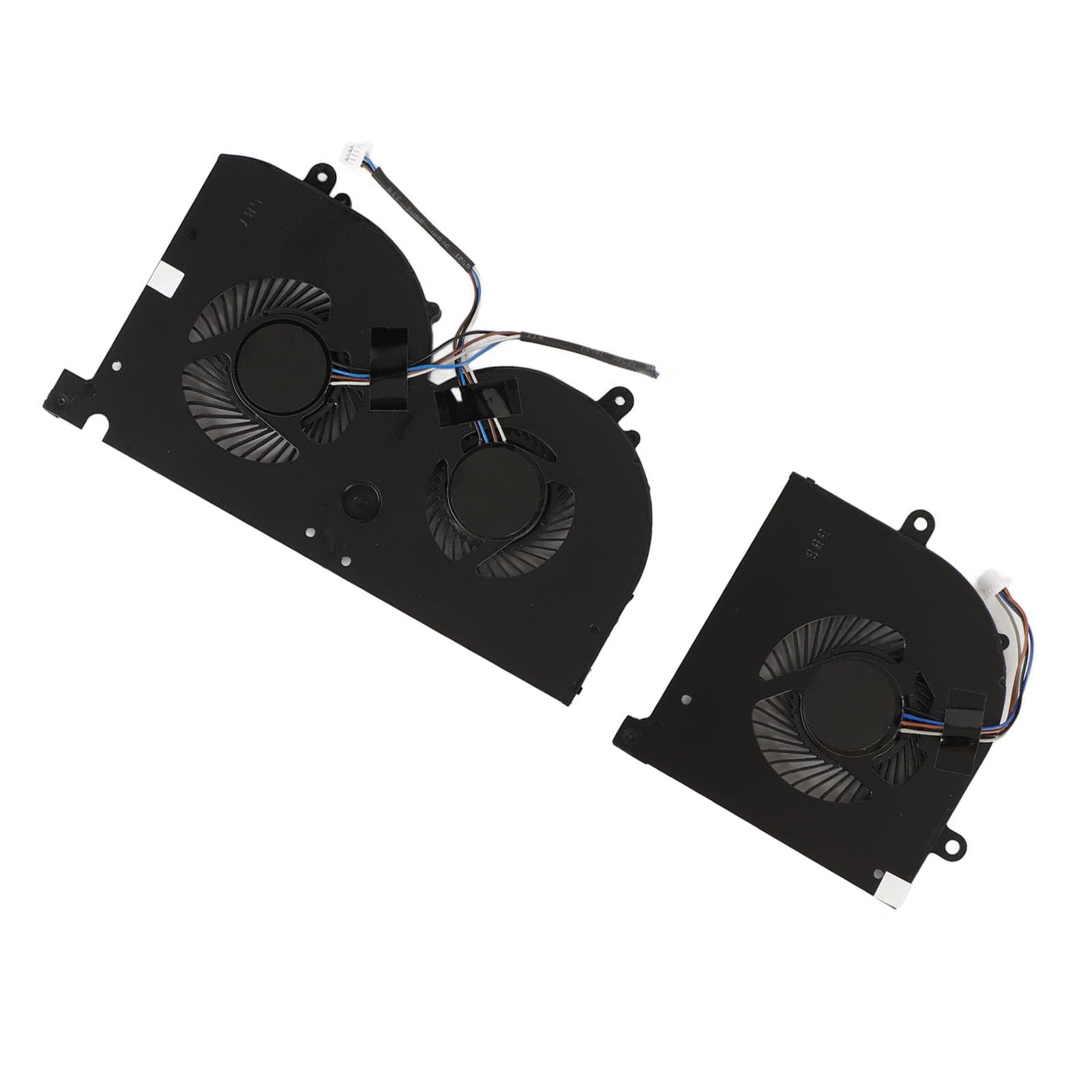 Dpofirs Set di Ventole di Raffreddamento CPU e GPU di Ricambio per Laptop, Design Compatto a Doppia Ventola, Adatto per GS75 P75 MS 17G1 MS BS5005HS U3I BS5005HS U3J per Professionisti IT