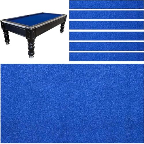 Kit de remplacement en feutre pour table de billard 2,1m 2,4m 2,7m tissu snooker