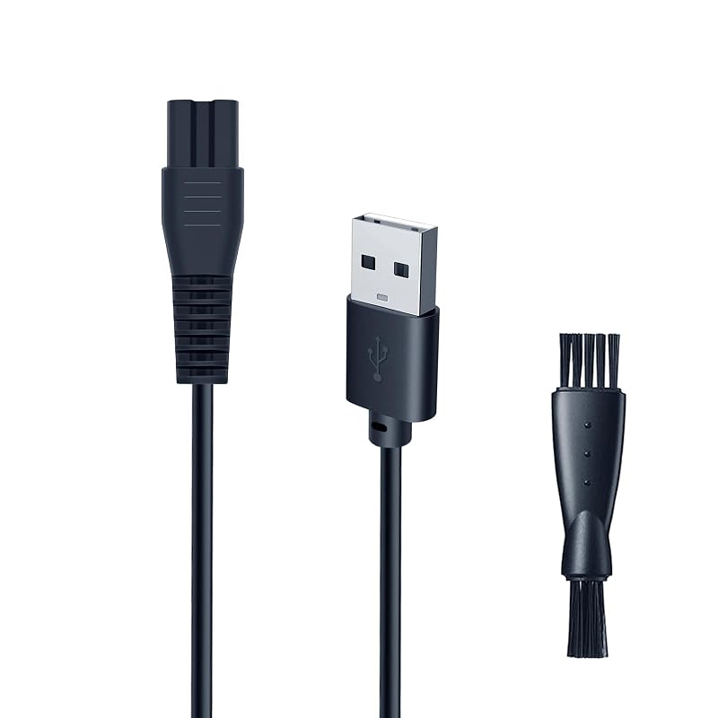 Cabo carregador USB de reposição wotdmu para Rategist WD-787 com escova de limpeza, 1 m