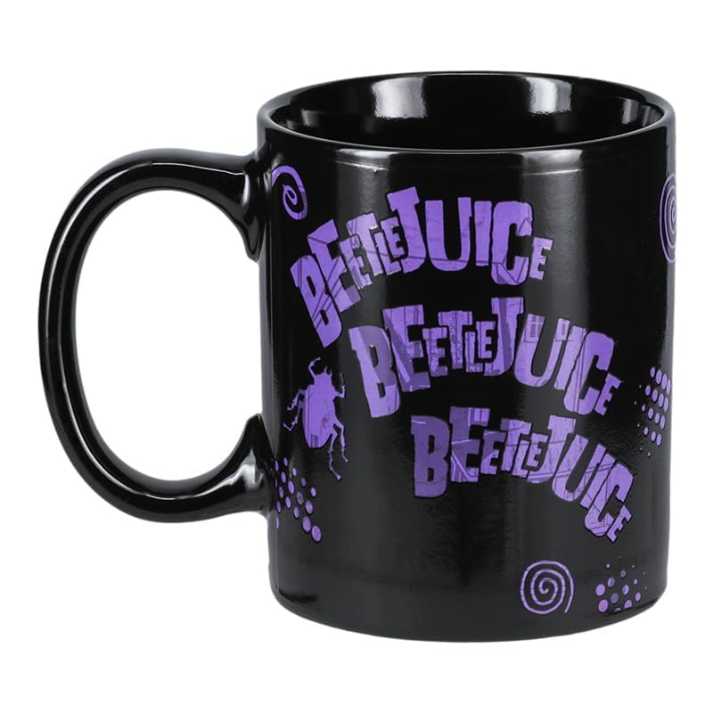 Taza Cerámica Cambia Color Beetlejuice 300 ml miniatura 6