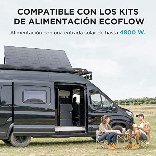 Miniatura 8 de Energía Fotovoltaica De Módulo Solar De Alta Eficiencia Monocristalino En Panel Solar Rígido De 400w 2 Ecoflow Para El Hogar, Casas Rodantes, Estructuras Sin Conexión A La Red Compatibles