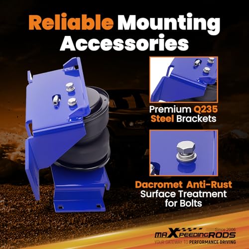 Image of maXpeedingrods 5000 lb Air Suspension Bags Kit for Ford F250 F350 1999-2007