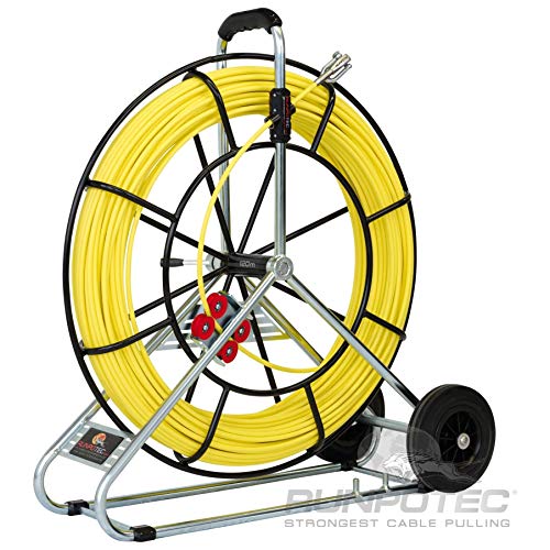 Preisvergleich Produktbild Runpotec Glasfaserstab 10085 100m DM=9mm RTG12mm Kabeleinziehsystem 9120045473940