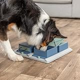 TRIXIE Poker Box 1 Hunde-Strategiespiel - Brettspiel mit 4 Spielelementen - unterschiedliche Herausforderungen - rutschfeste Gummifüße - Level 2 - spülmaschinenfest - erweiterbar - 31 × 31 cm - 32012