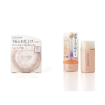 Amazon | 【セット買い】セザンヌ うるふわ仕上げパウダー03