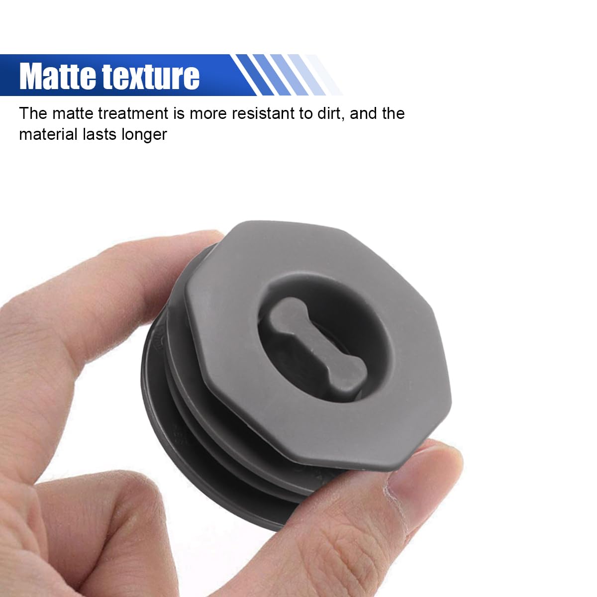 5PCS Car Carpet Fixing Clips - Double Layer Car Interior Floor Mat Safety Non-Slip Fasteners Clips - Twist-Lock — view 4