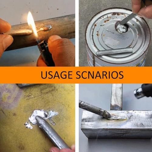 Electrodos de soldadura aluminio baja temperatura 18 pcs miniatura 8