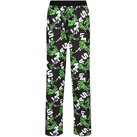 Recovered Marvel Hulk Smash Lounge Pants Cover
