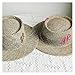 Designer French Elegant Women's Summer RB Letter Straw Hat Wide Brim Breathable Sun Protect Fashionable Beach Vacation Cap(0)