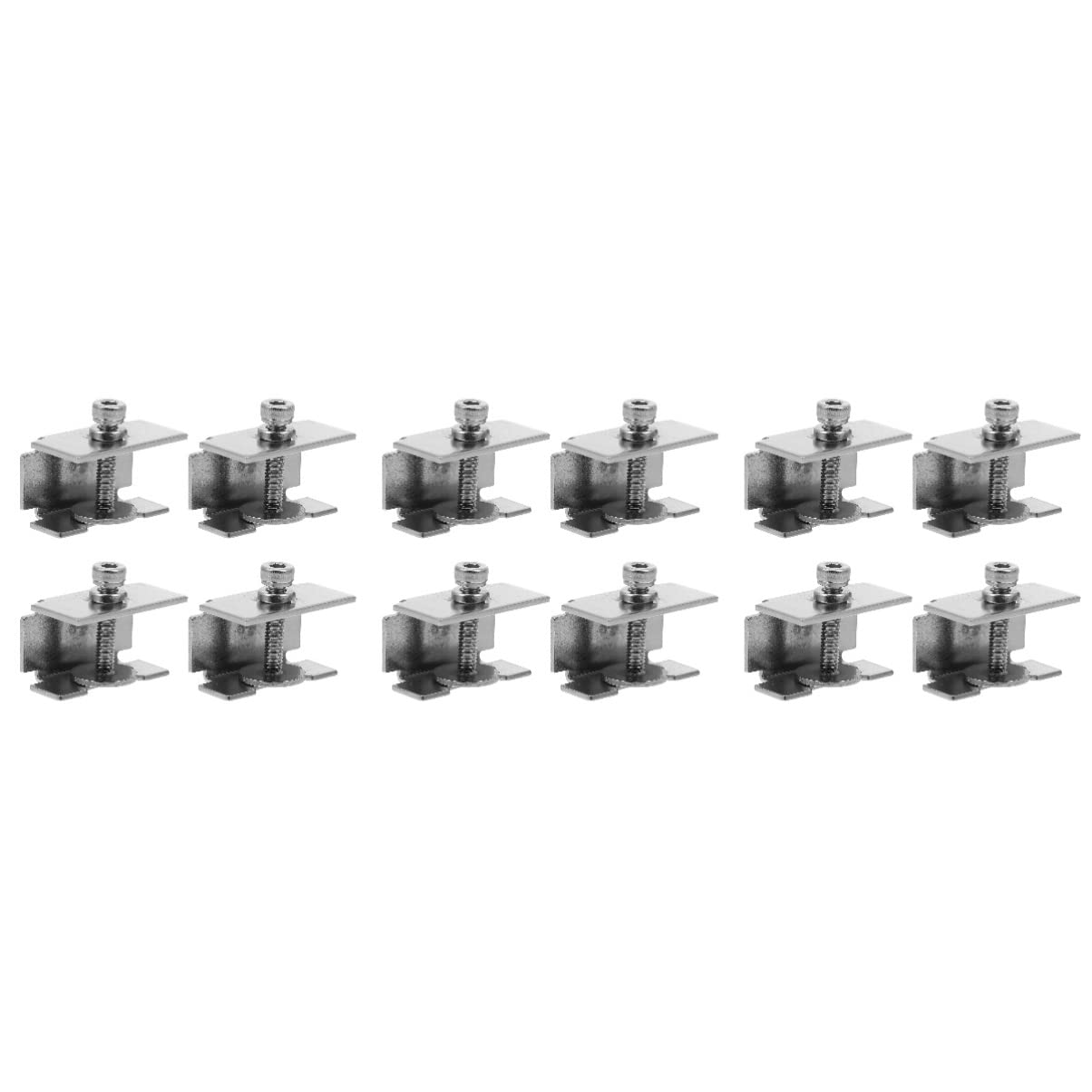 Baluue 12stücke Glasbett-clips -klemmen Für Heizbetten Fixierung Für Glasplatten Für Zuhause Büro Und Druckshops