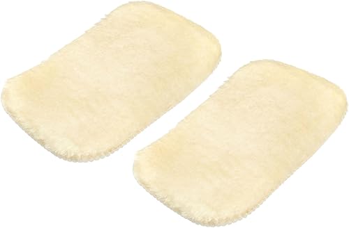 M METERXITY Paquete de 2 guantes de pulido de zapatos, productos de cuero limpios y pulidos, paño de limpieza para brillo aplicable a bolsas de