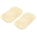 M METERXITY 2 Pack Shoes Polishing Gloves - Clean and Polish Leather Products, Cleaning Shine Cloth Apply to Leather Bags, Shoes, Sofas (7.68" x 4.72", Yellow) gallery image