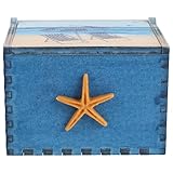 Organisez-vous avec polyvalence : utilisez-le comme un rangement léger en bois, un porte-allumettes vintage ou un petit pot à bijoux pour votre table basse, répondant ainsi à vos besoins de rangement en une seule solution élégante. coffret à bijoux en bois style plage, boîte de rangement en bois style méditerranéen