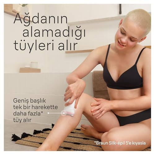 Épilateur Électrique Braun Silk épil 7 SE7 060 sans Fil 40 Pinces Wet & Dry - vue 5