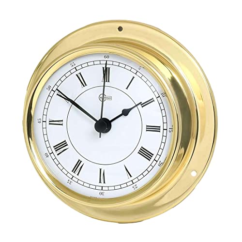 Barigo 683 Schiffsuhr Tempo Messing 110mm