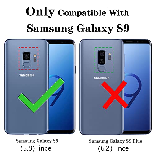Coque Samsung S9 Yiakeng anneau rotatif et blindage robuste bleu - 2