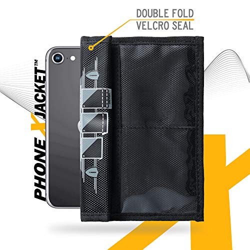 Faraday Defense Non-Window Faraday Bag Jacket For Phones | Fast, Easy Access For Device Shielding - Law Enforcement & Military, Travel & Data Security, Executive Privacy, Anti-Tracking Anti-Hacking… #TOP2