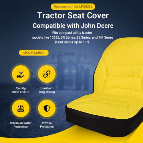 Funda protectora John Deere serie 3R y 4M contra lluvia e intemperie 2