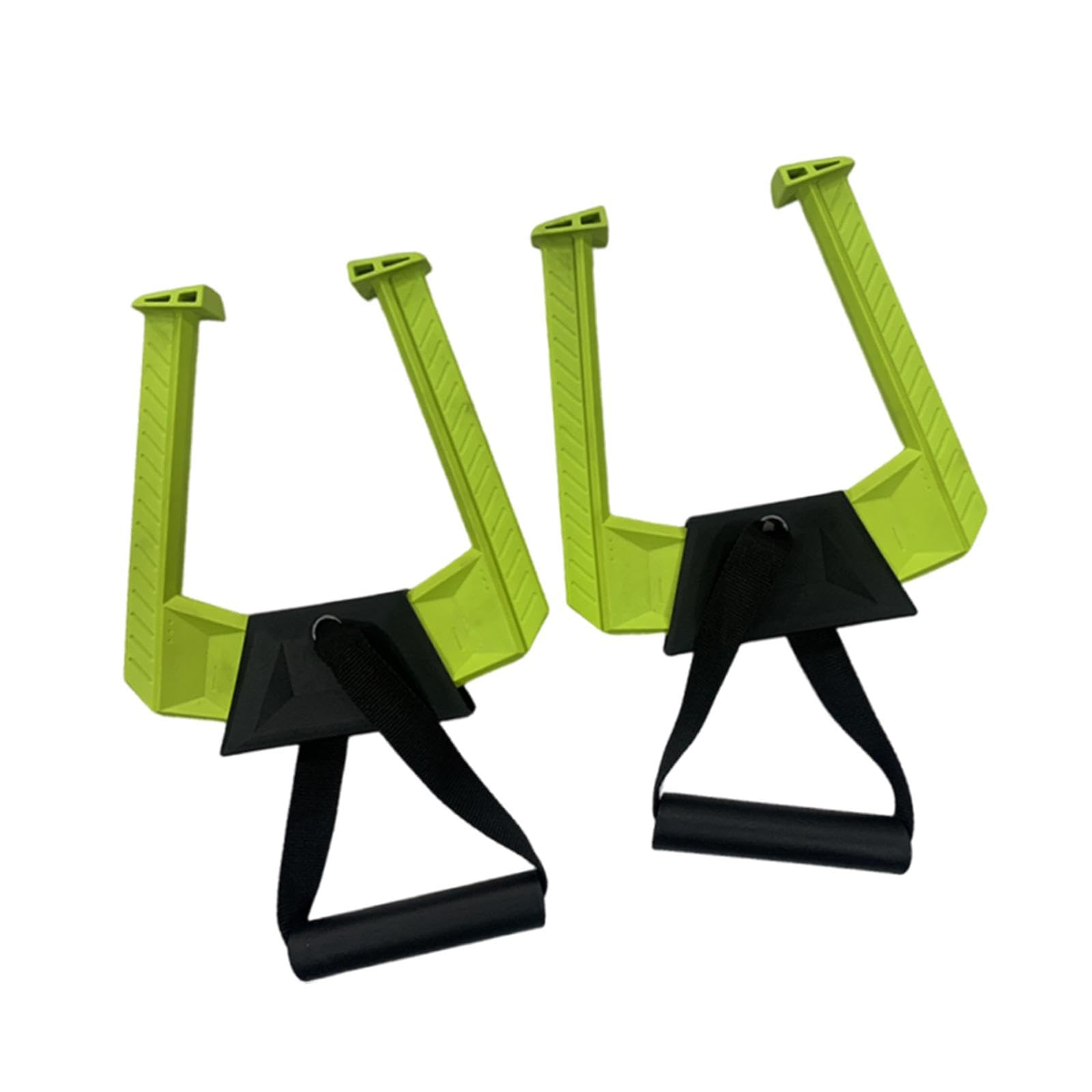 Barra de Portátil de 2 Piezas para Puerta con Mango Ergonómico, Agarre Antideslizante, Accesorio Multifuncional Profesional de Doble Mango.