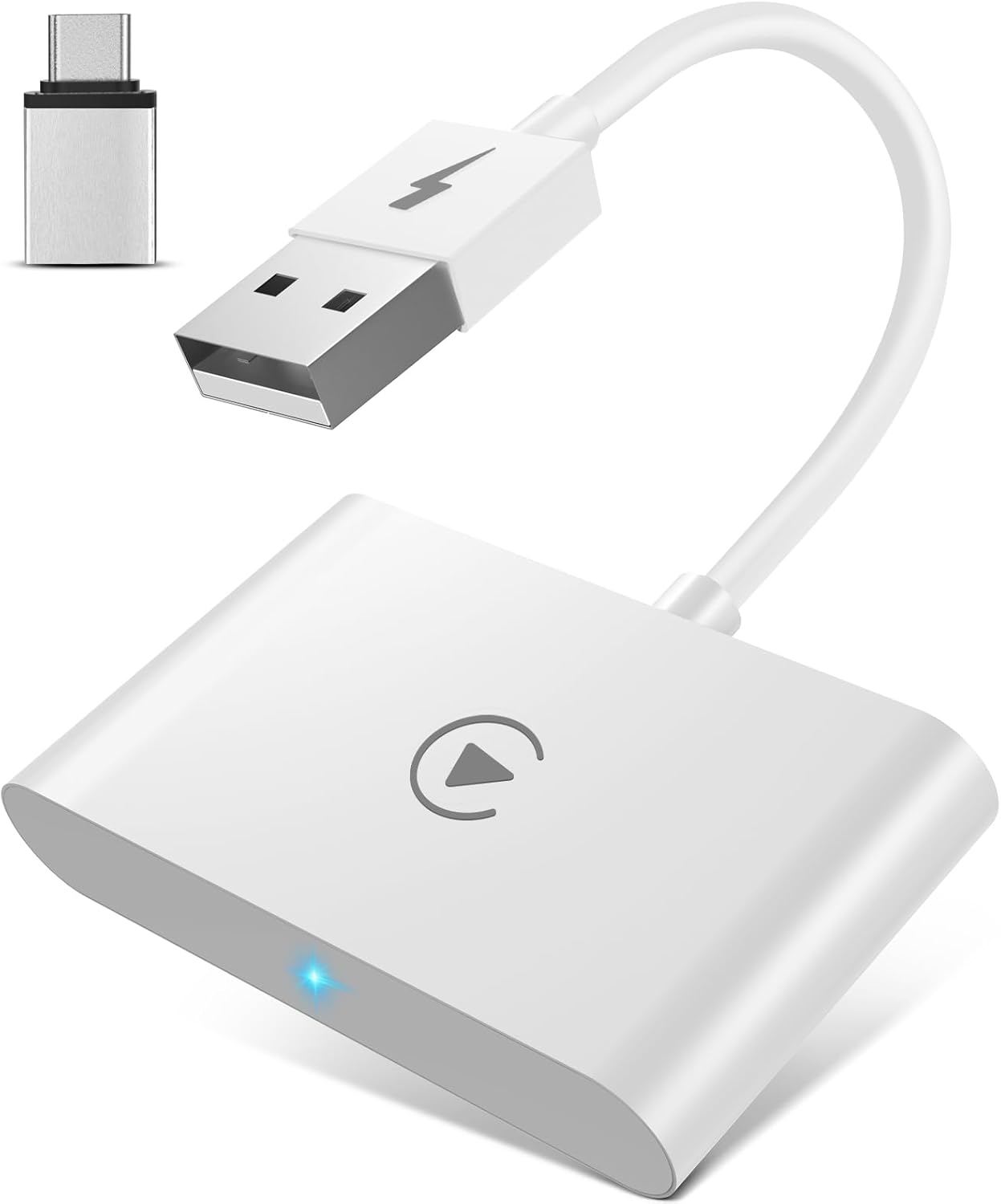 WOLIOS Wireless Carplay Adapter for Factory Wired CarPlay